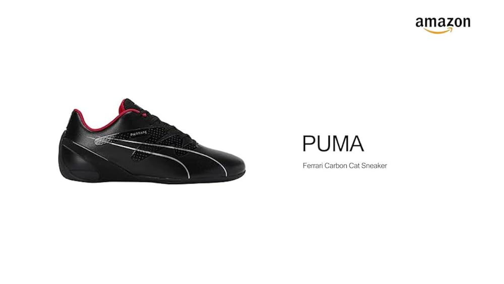 PUMA Unisex Ferrari Carbon Cat Sneaker - Image 3