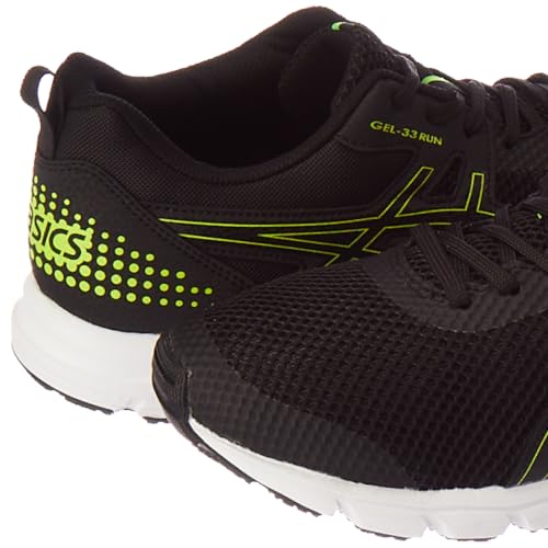 ASICS GEL-33 Run Black Mens Running Shoes UK - 11 - Image 4