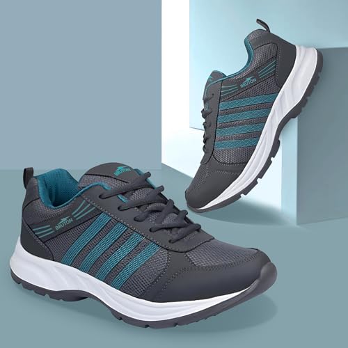 BRUTON Men's Running Walking Gym Shoes Eva Sole - Image 3