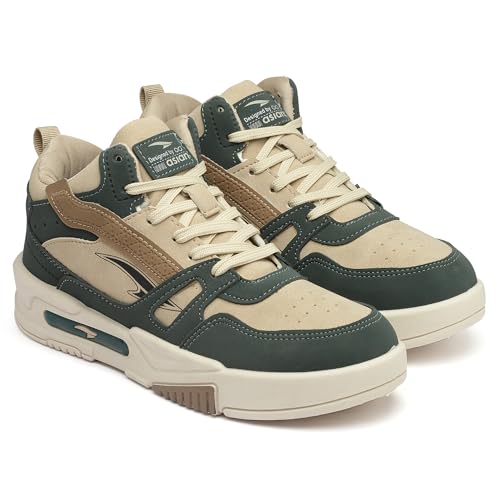 ASIAN Men's MEXICO-11 Casual Sneaker Shoes Mid Top - Image 2