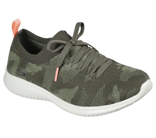 Skechers Women Ultra Flex Wild Pursue Slip-On Sneaker - Image 3