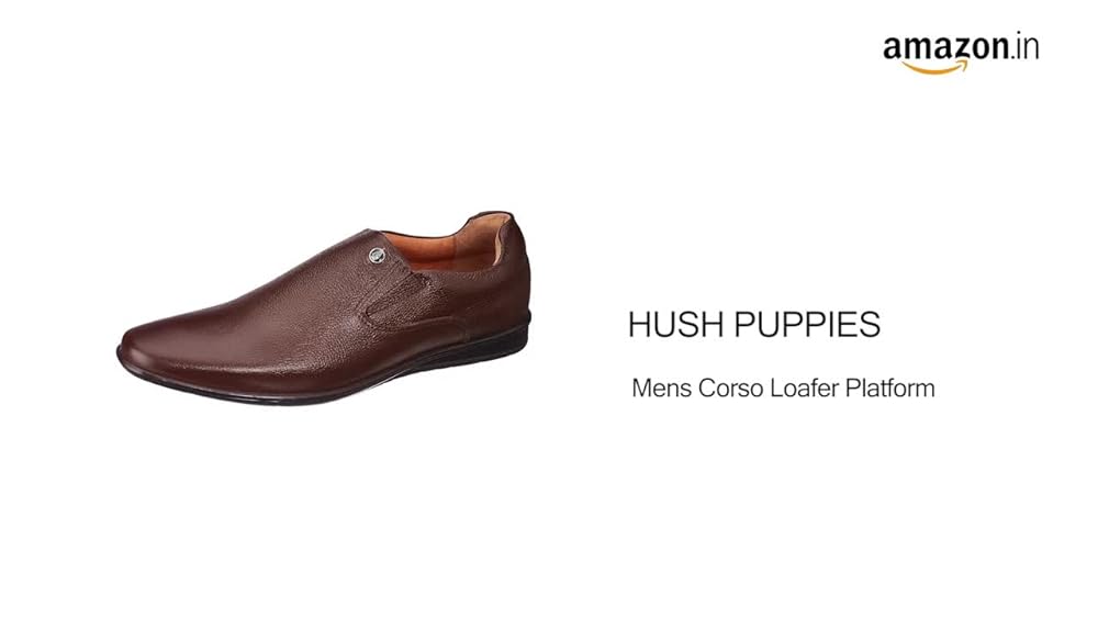 Hush Puppies Men's Slip-on Formal Shoes - Authentic Hush Footwear | ShoeBazaarIndia - Image 3