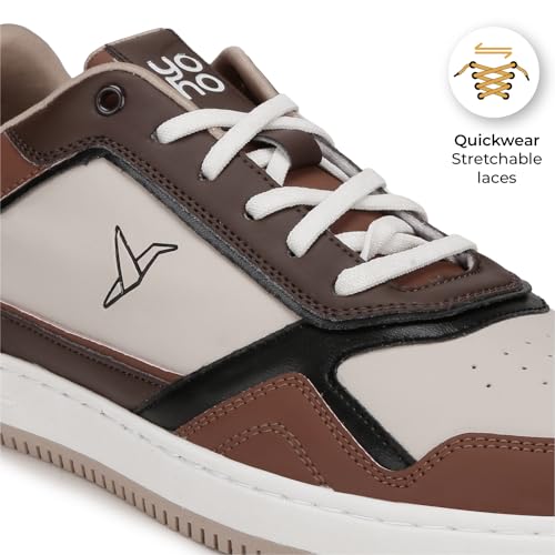YOHO Colored PU Fashion Sneaker for Men - Cushioned Insole - Image 5