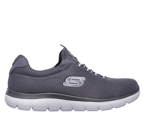 Skechers Men's SUMMITS Charcoal Memory Foam Slip-On - Image 3