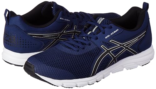ASICS Men's Gel-33 Run Blue Running Shoe - Image 3