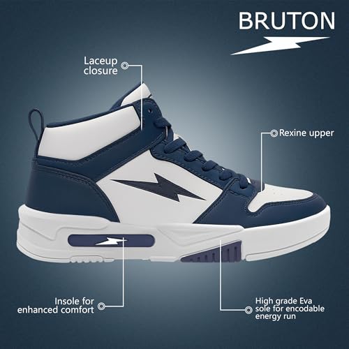 BRUTON High Top Stylish Shoes for Men - Image 3