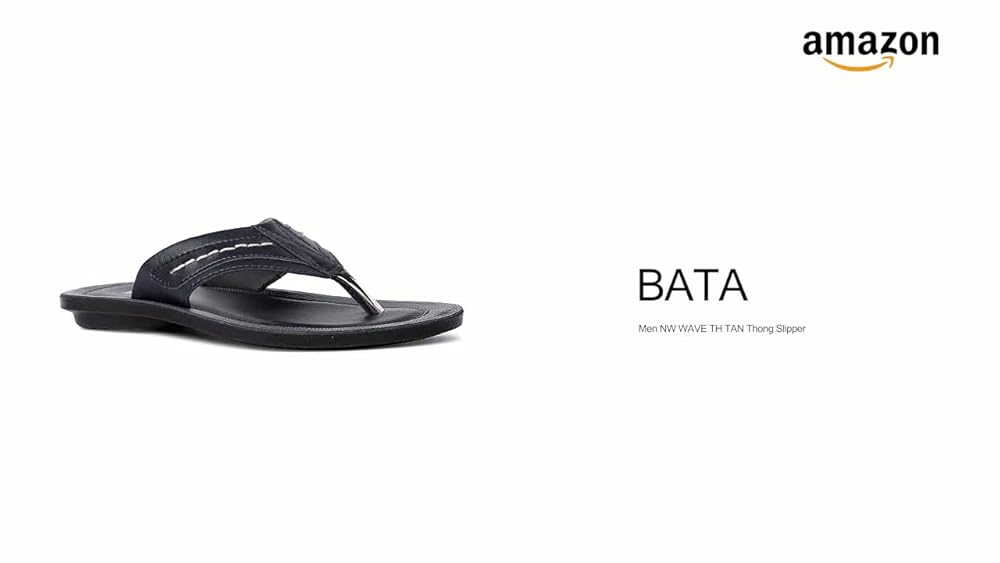 Bata Men's Slip-on Slipper Comfortable Everyday Wear - Image 3