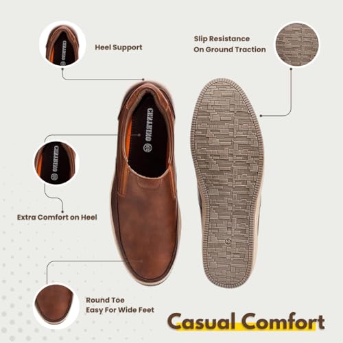 Centrino Loafers Lightweight Comfort Soft Cushioned Insoles Men - Image 4