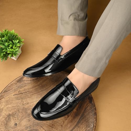 Centrino Formal Shoes Men Slip-On Dress Shoes Cushioned Insole - Image 3