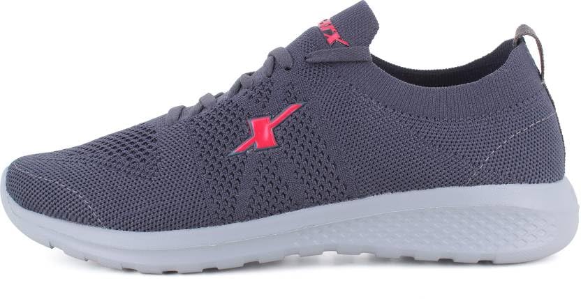 SPARX Men Grey Slip On Sports Shoes - Image 4