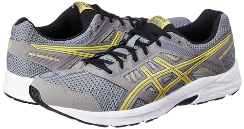 ASICS Mens Gel-Contend 5B Running Shoe Clay Grey/Light Mustard - Image 3
