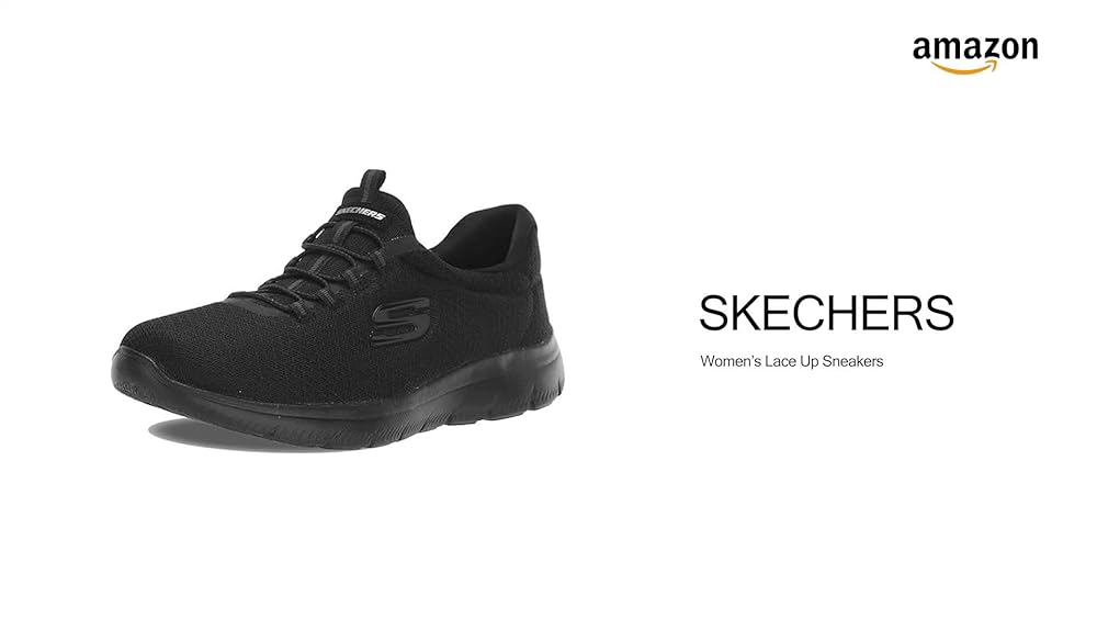 Skechers Women Lace Up Sneaker Shoes - Image 3