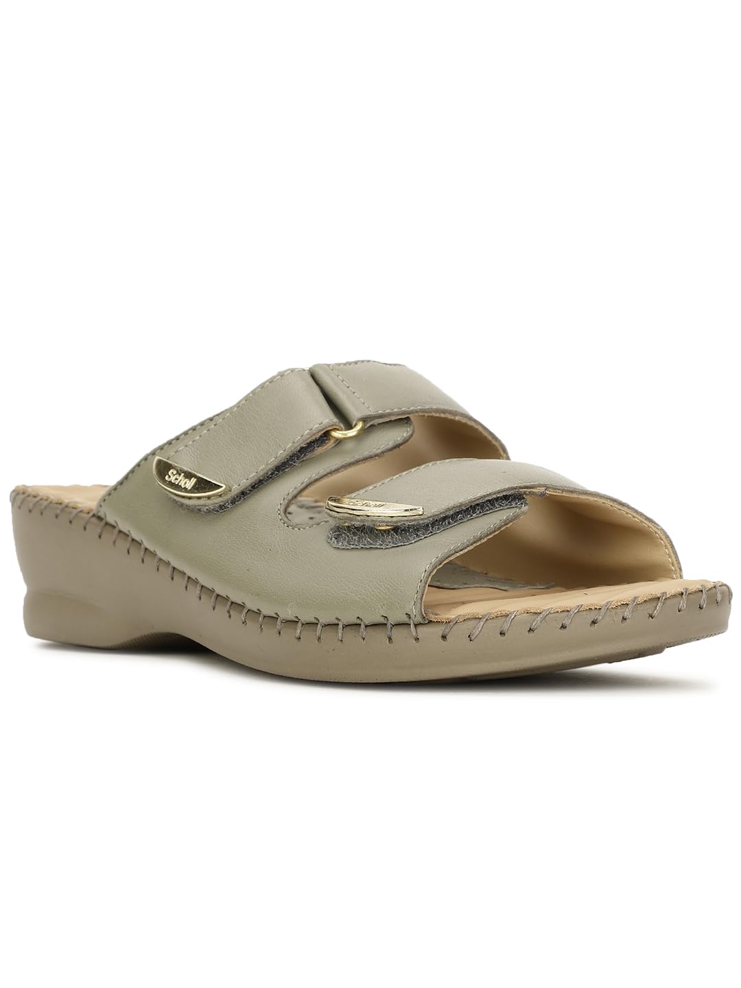 Scholl Womens Trim Mule Slip-On Comfort Casual Wear