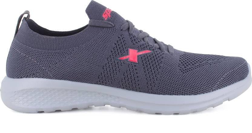 SPARX Men Grey Slip On Sports Shoes - Image 3