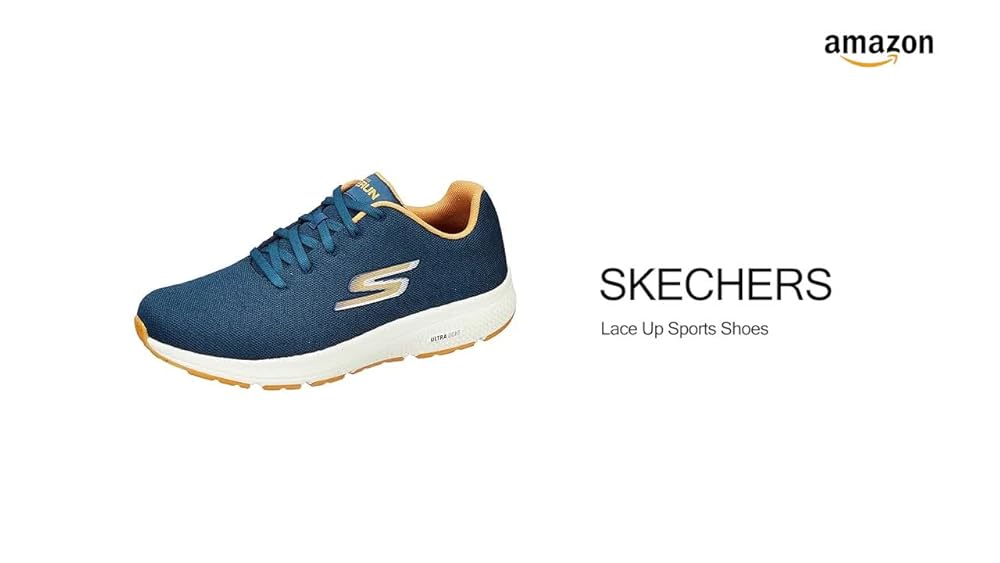 Skechers Men Lace Up Sports Shoes - Image 3