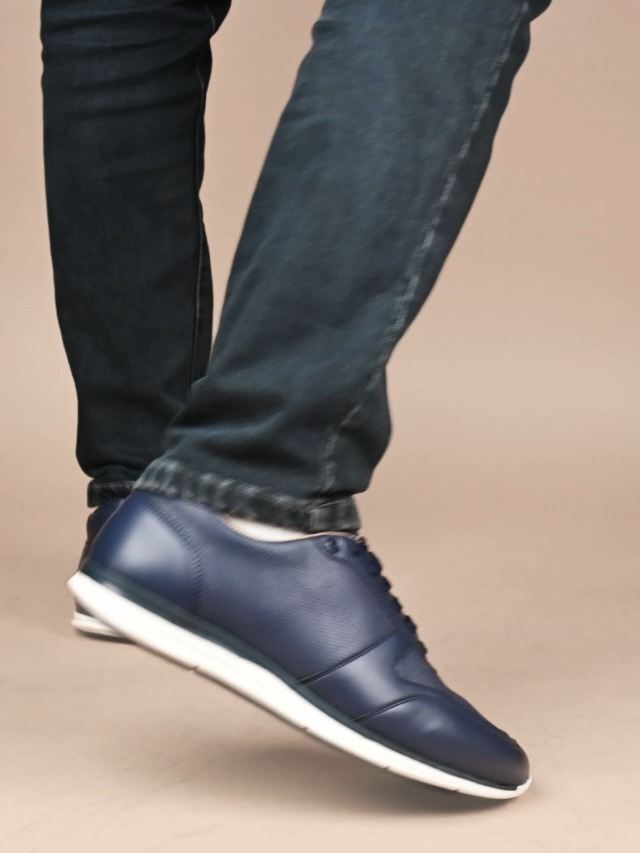 LOUIS STITCH Play Men's Brazillian Blue Fashion Sneakers - Image 3