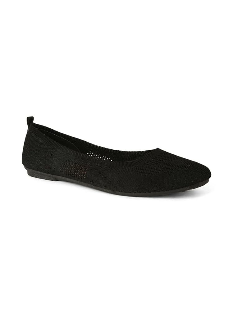 Bata Womens Alex Ballerina Ballerinas, Brown - Image 3