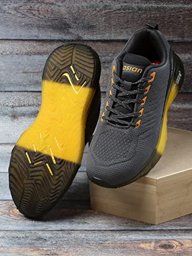 ASIAN Men's Sports Running Shoes Crystal Cushion Technology - Image 5