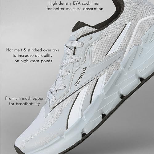 Reebok Men's Zig Titanica Lite Running Shoes - Image 3