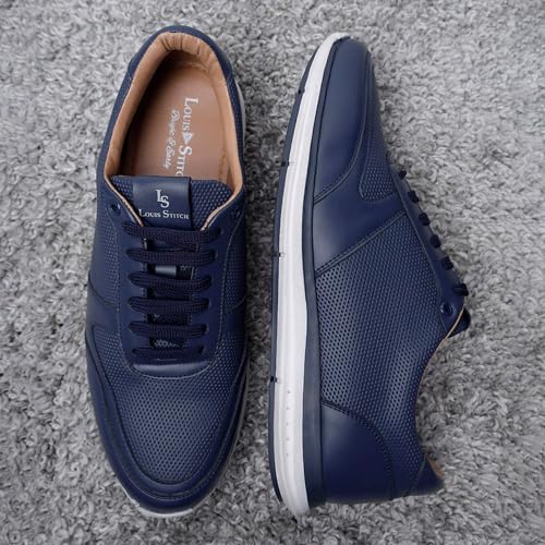 LOUIS STITCH Play Men's Brazillian Blue Fashion Sneakers - Image 5
