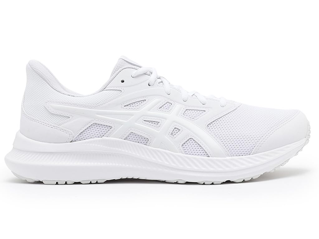 ASICS Mens JOLT 4 Running Shoes White/White Size 6 UK
