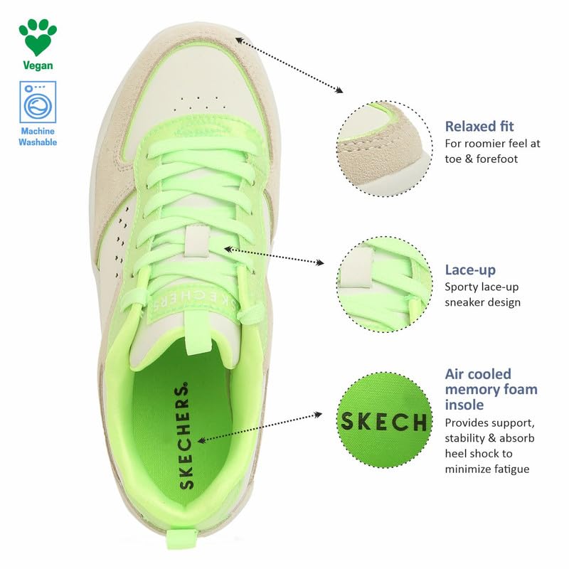 Skechers Girl Court High Glitter Mix Canvas Sneakers - Image 5