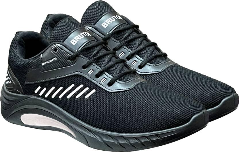 BRUTON Sports Running Walking Gym Shoes Lace-Up Sneakers for Men Boys - Image 2