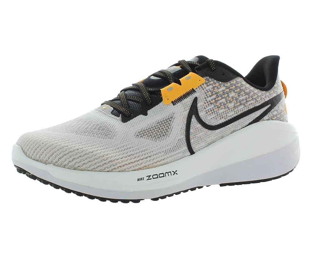 Nike Vomero 17 Mens Sports Shoes White/Black/Laser Orange 10UK