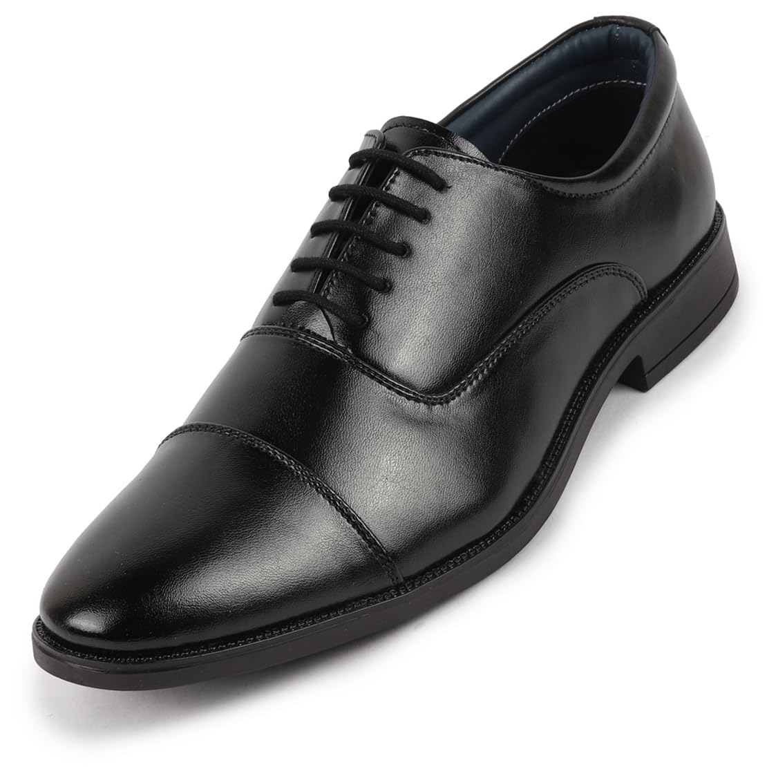 FAUSTO Men's Lace-Up Derby Shoes for Office Meetings