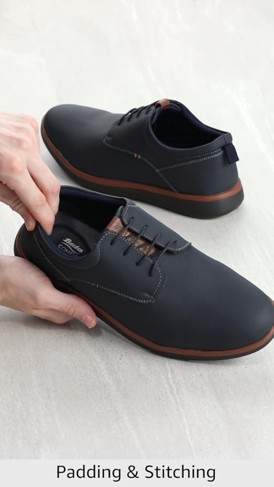 Bata Comfit Mens Keith Laceup Sneaker - Image 3