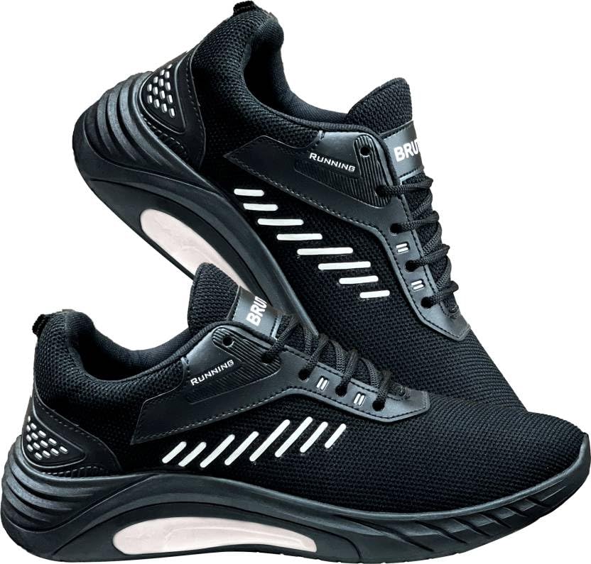 BRUTON Sports Running Walking Gym Shoes Lace-Up Sneakers for Men Boys - Image 3