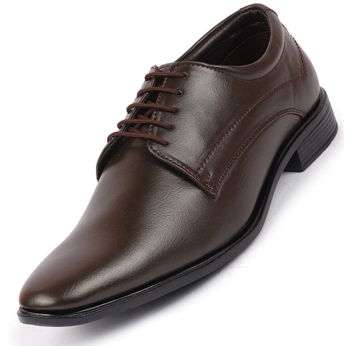 FAUSTO Men's Formal Lace Up Derby Shoes