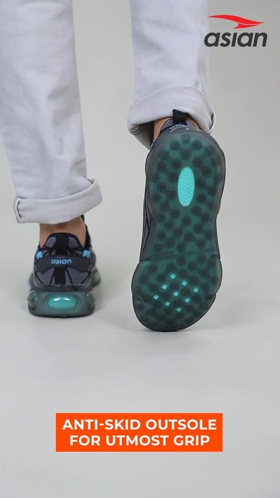 ASIAN Men's AIRWEAVE-02 Sports Running Walking Gym Shoes - Image 3