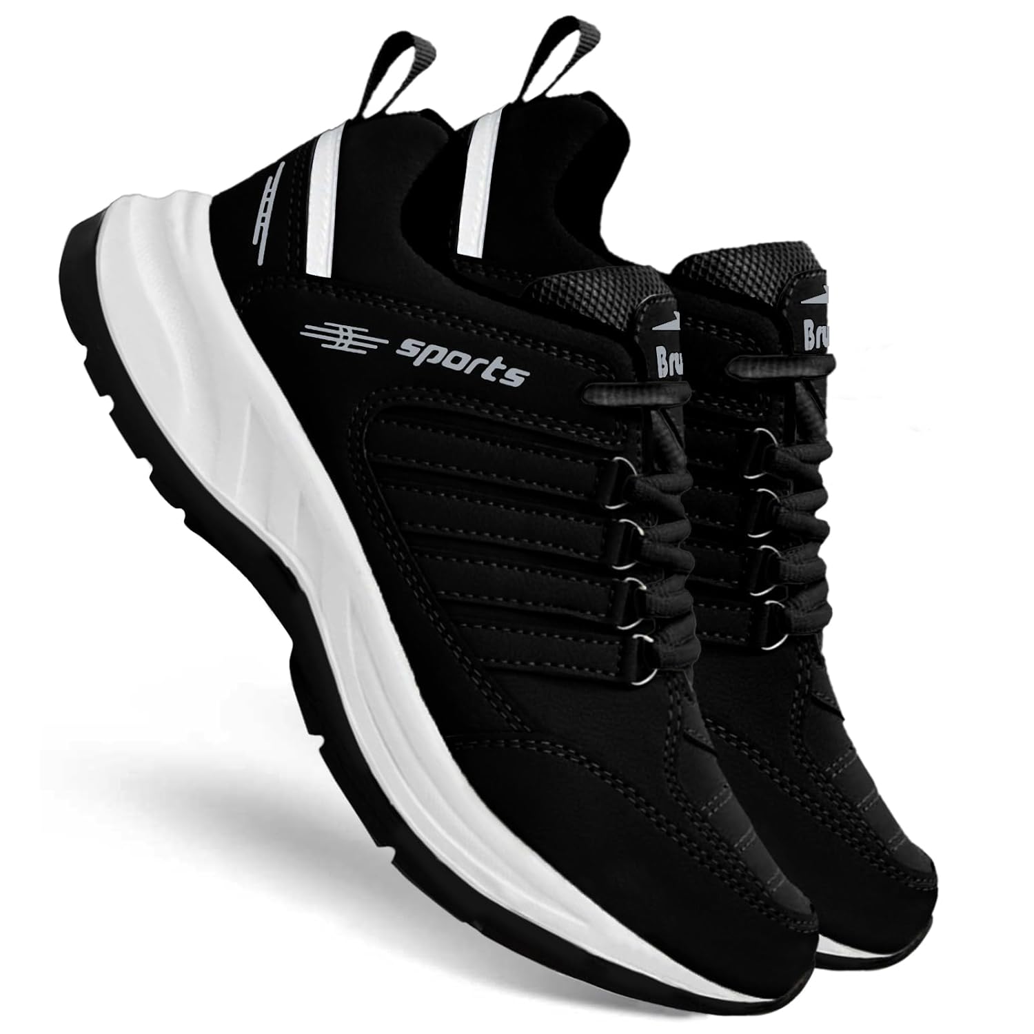 BRUTON EVA Lite Running Shoes for Men - Black