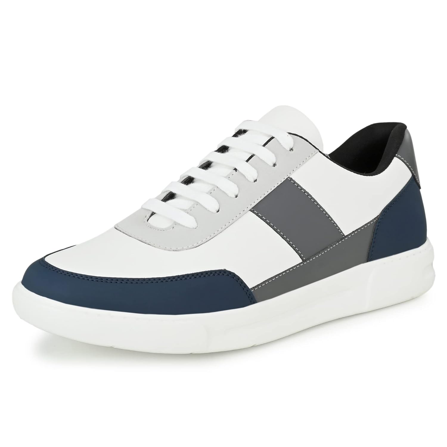 Centrino Men's Casual Lace Up Non-Slip Flats