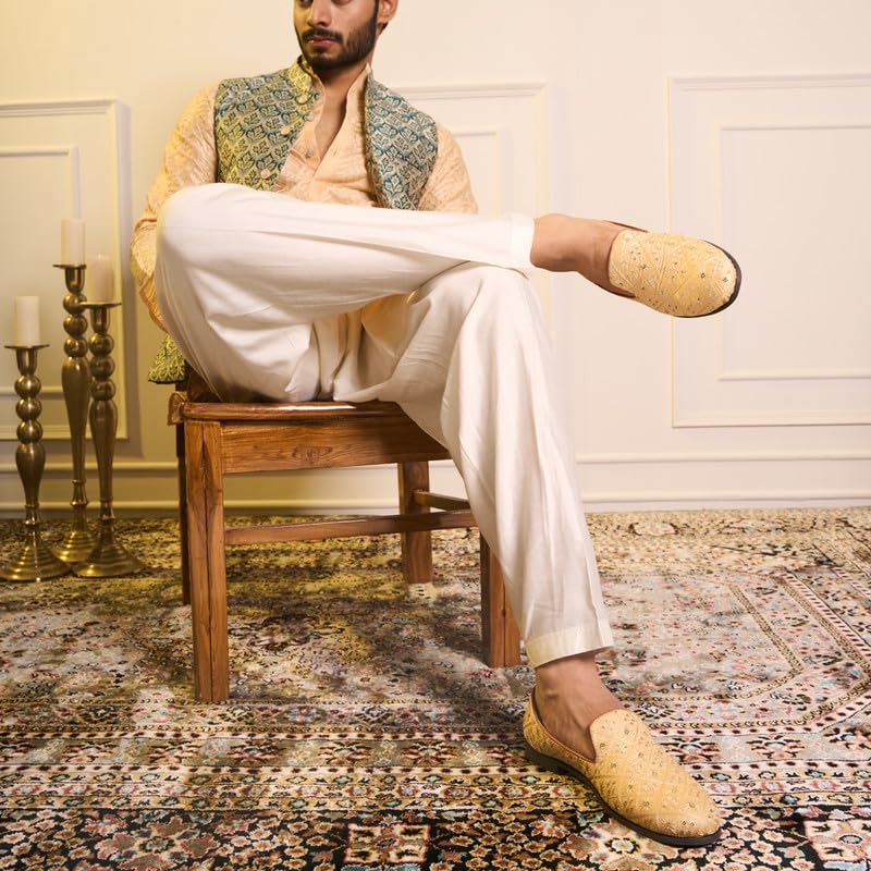 FAUSTO Men Mojari Authentic Footwear - Image 4
