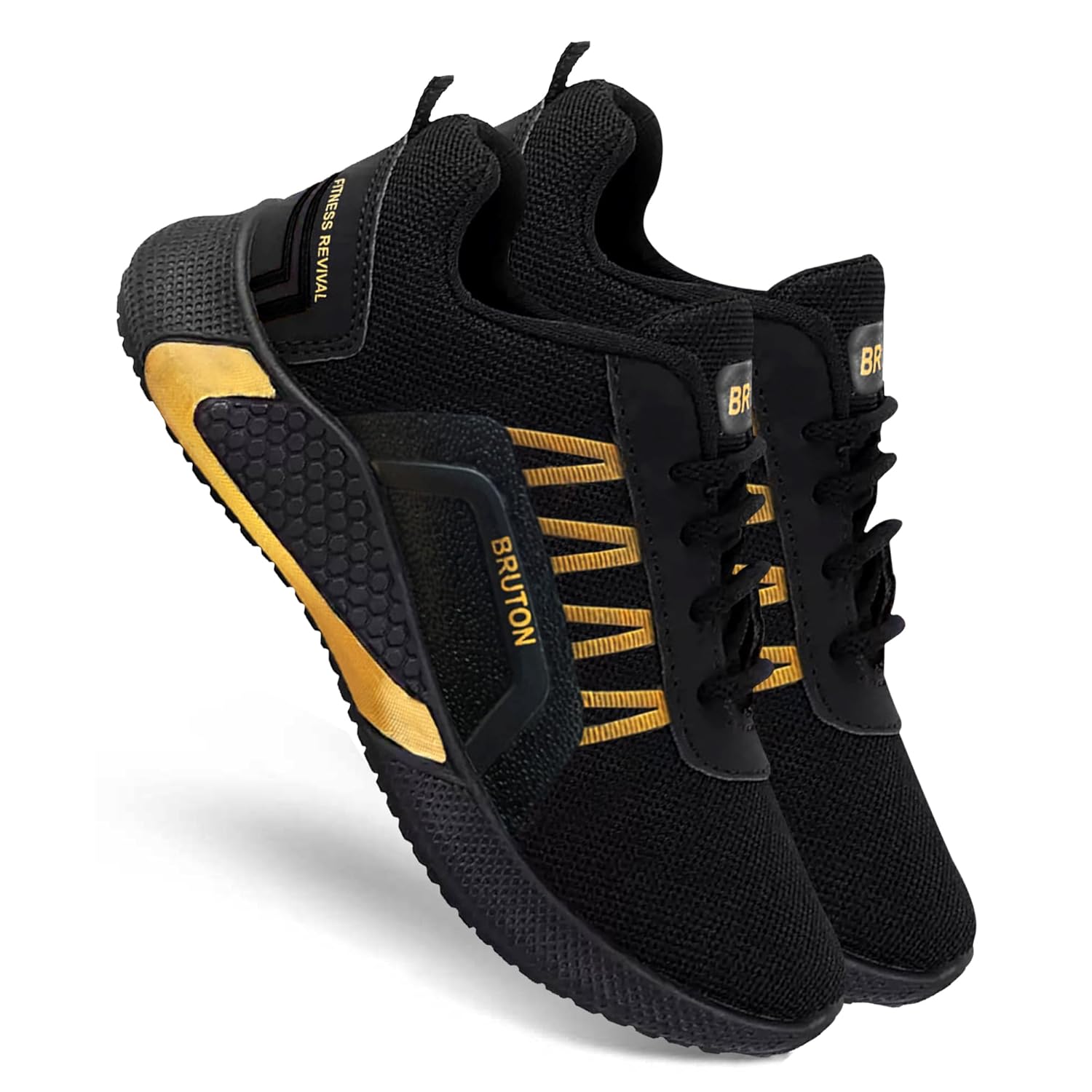 BRUTON Men's Casual Shoes - Black