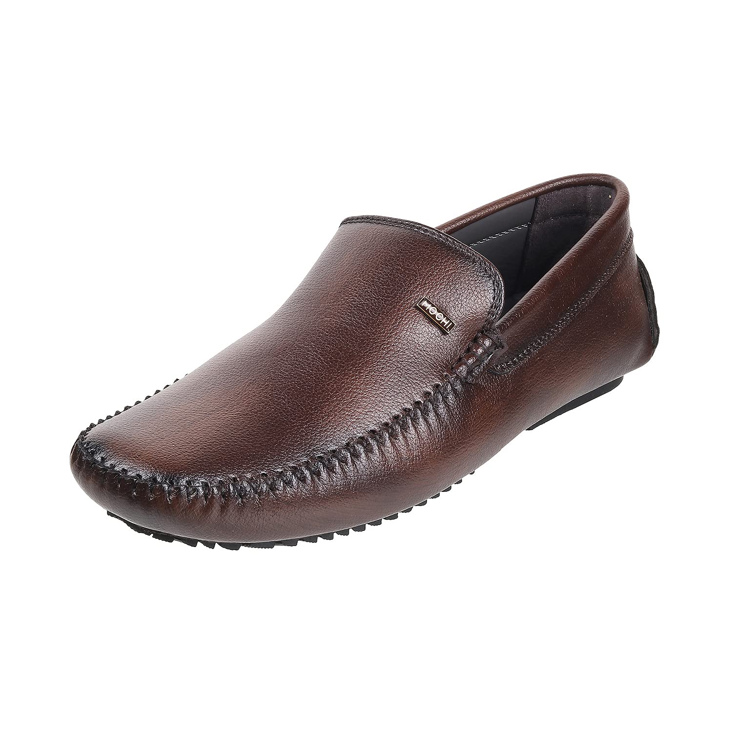 Mochi Men's Faux Leather Loafer Shoes