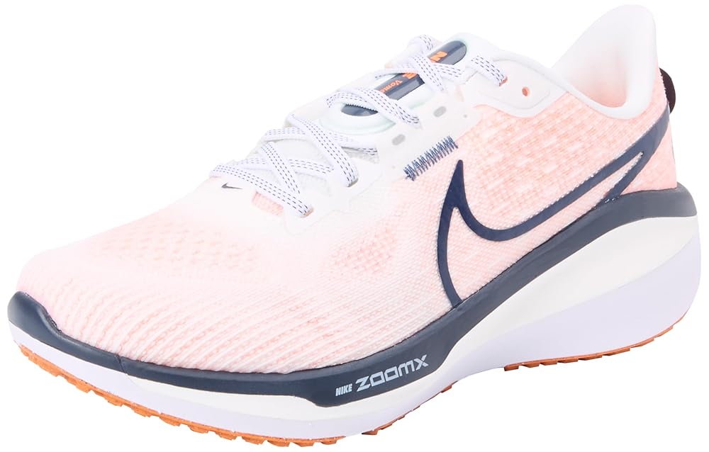 Nike Vomero 17 Mens Sports Shoes White/Black/Laser Orange 10UK - Image 3