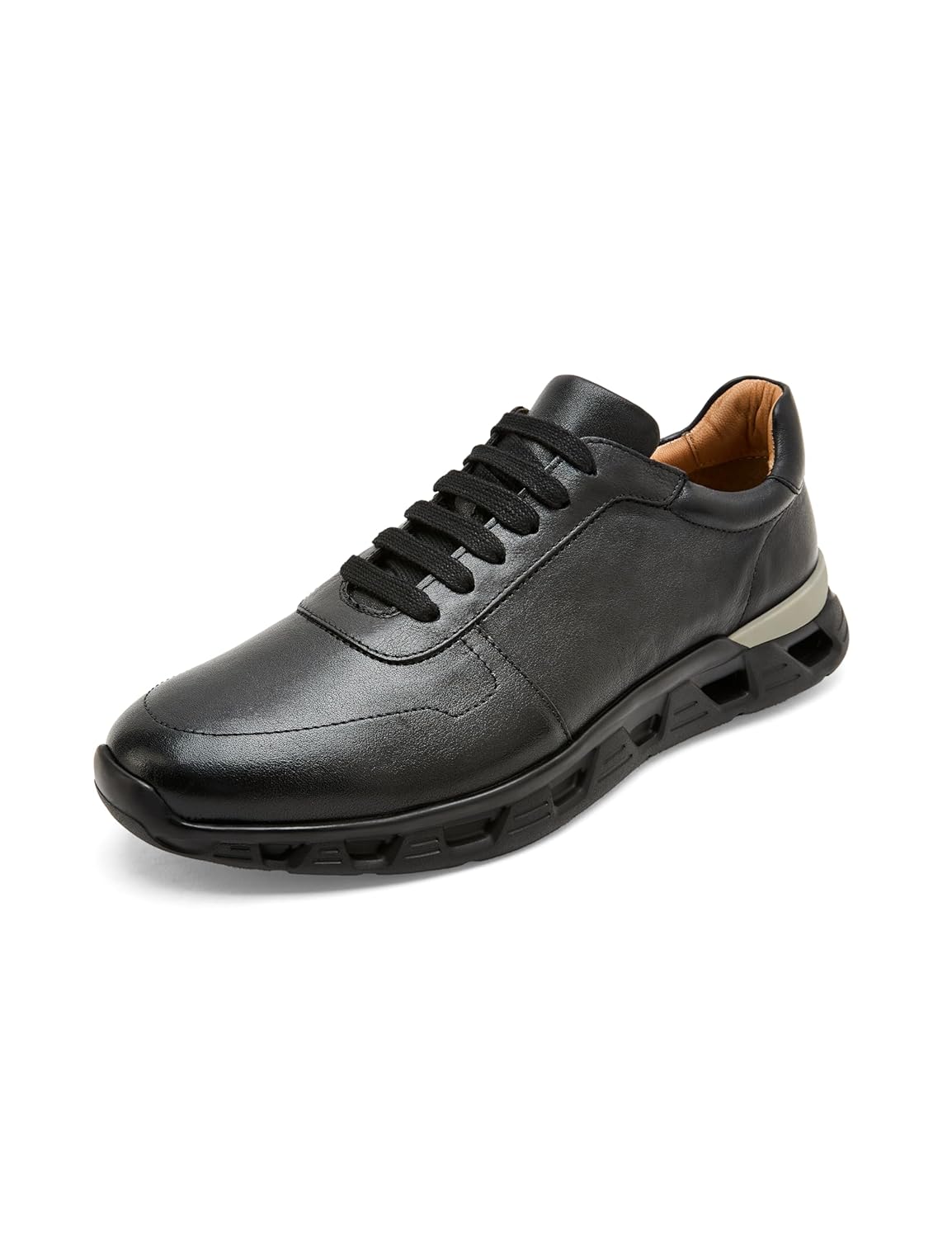 Symbol Mens Leather Sneakers - Smart Casual
