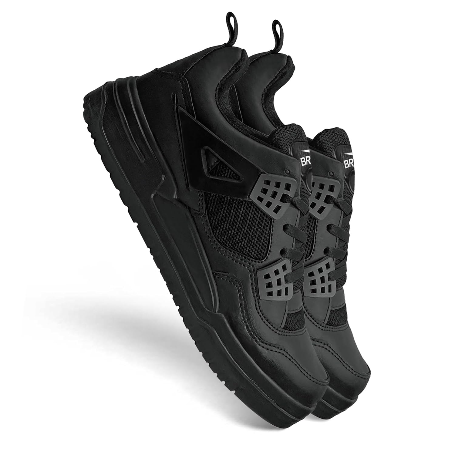 BRUTON BlazeX Running Shoes for Men - White