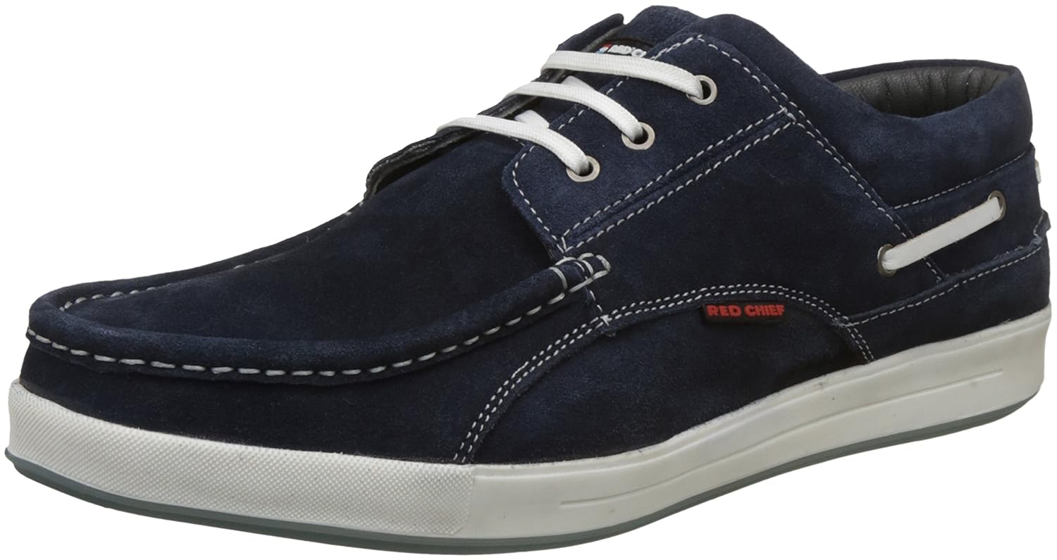 Red Chief RC3505 Genuine Leather Casual Sneakers for Men