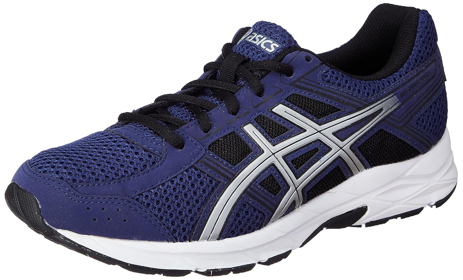 ASICS Mens GEL-CONTEND B+ Running Shoes Indigo Blue/Pure Silver