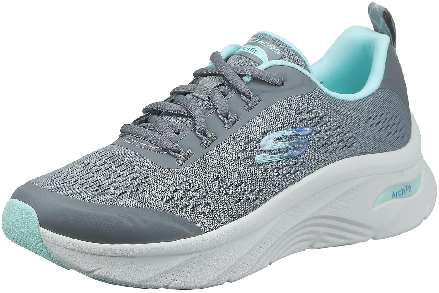 Skechers Womens Arch Fit D'lux-Cozy Path Sneaker