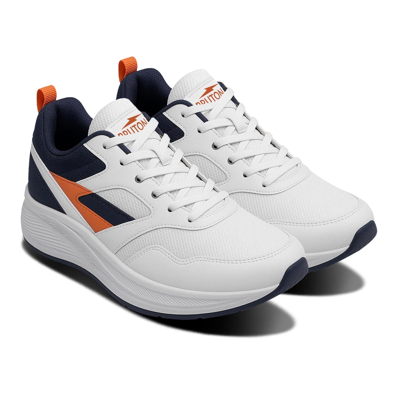 BRUTON EVA Lite Lightweight Shoes for Men - White