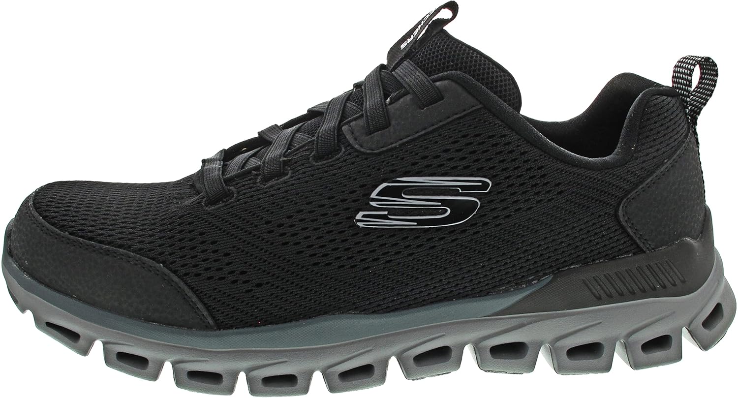 Skechers Men Glide Step Slip Ons Sneaker