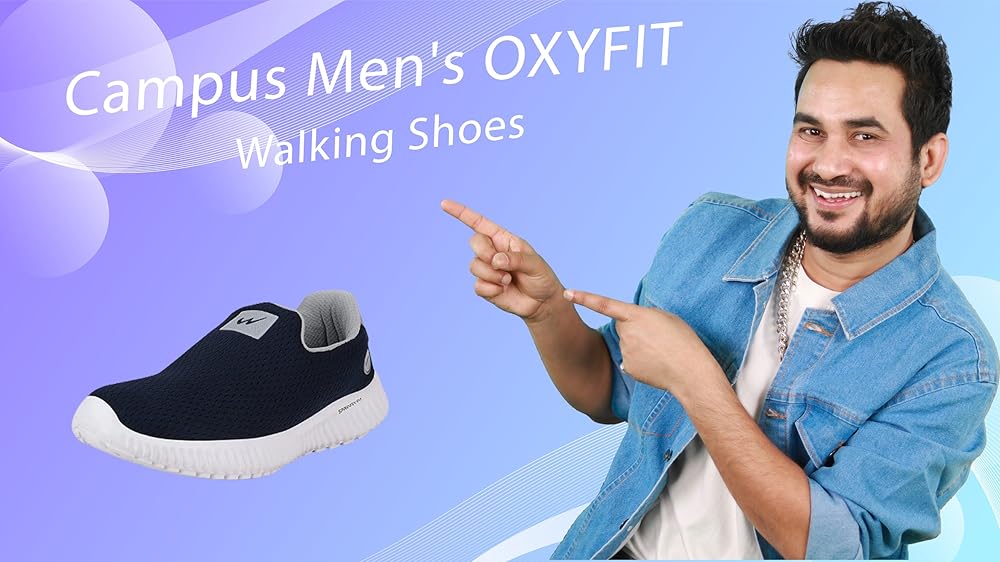 Campus Men Oxyfit Walking Shoes - Image 3